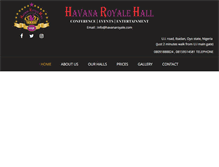 Tablet Screenshot of havanaroyale.com